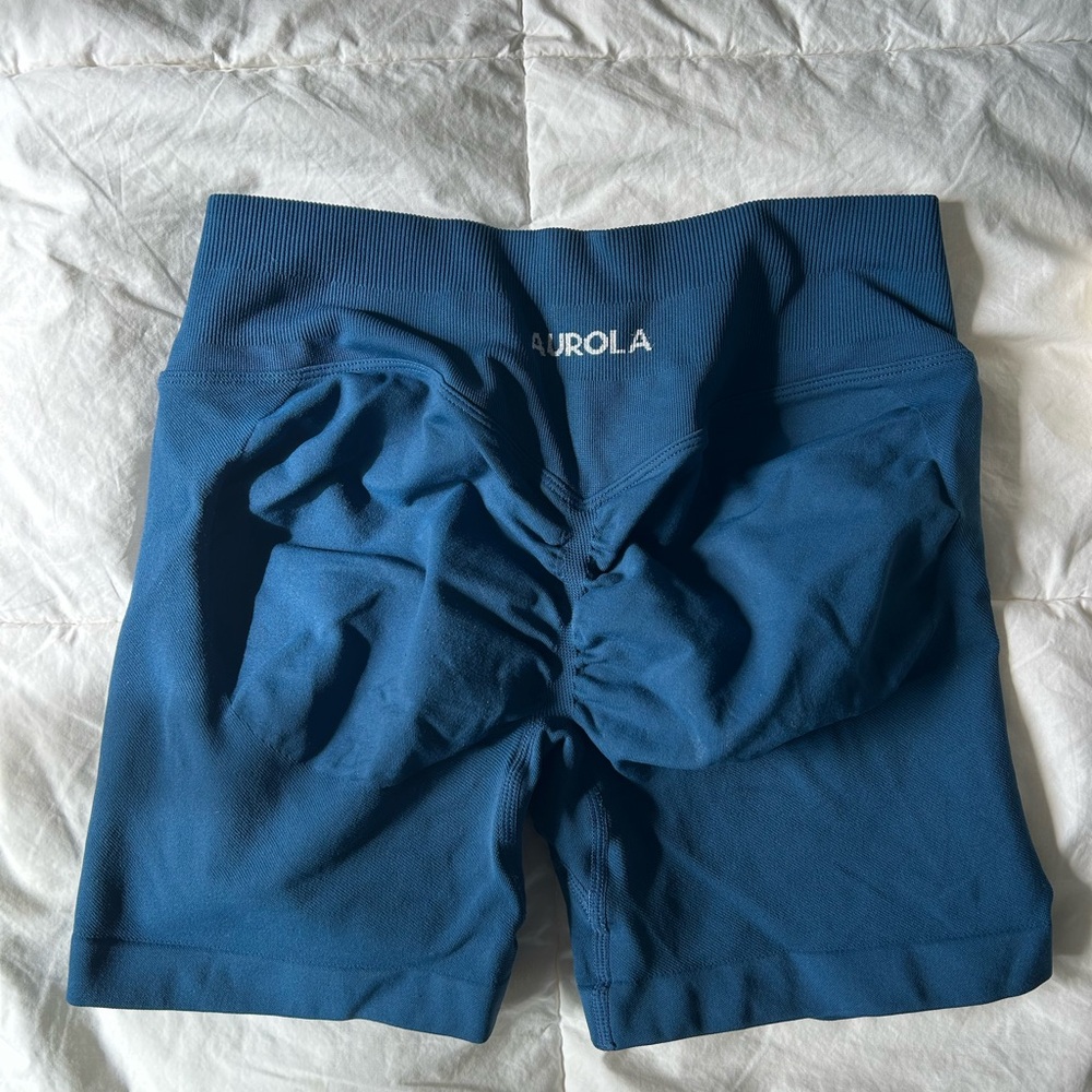 Aurola Blue Workout Shorts